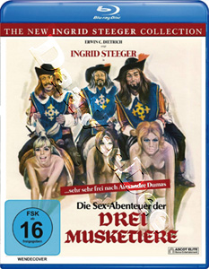The Sex Adventures of Three Musketeers | Die Sex-Abenteuer der drei Musketiere  | The Sex Adventures of the 3 Musketeers  Blu-Ray